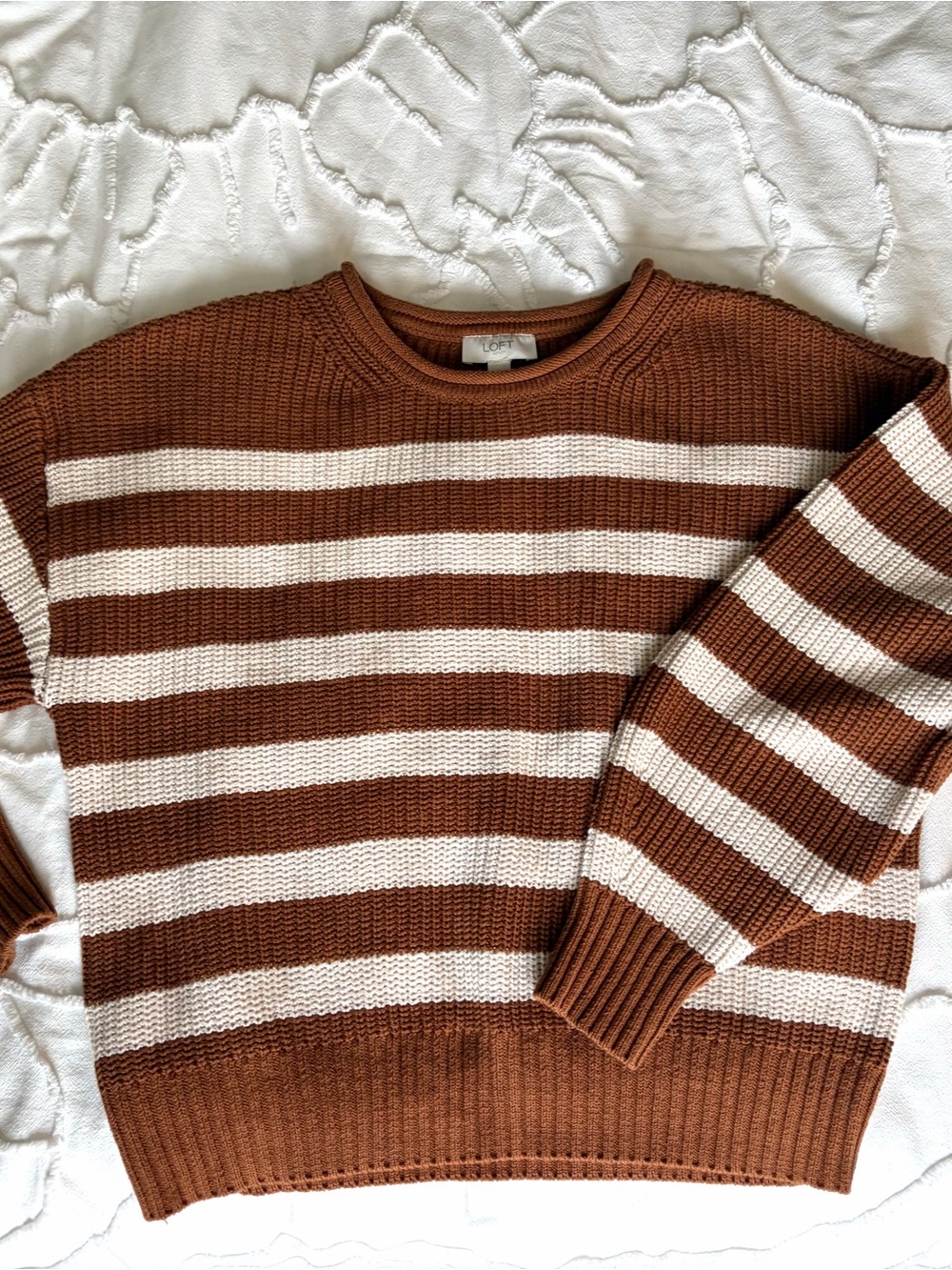 Loft Striped Sweater, Women’s Medium